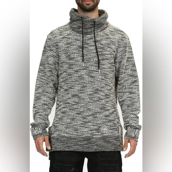 COPPER RIVET | Black & Pink Tweed Long Sleeve Adjustable Waist & Cuff Sweatshirt - Picture 15 of 16